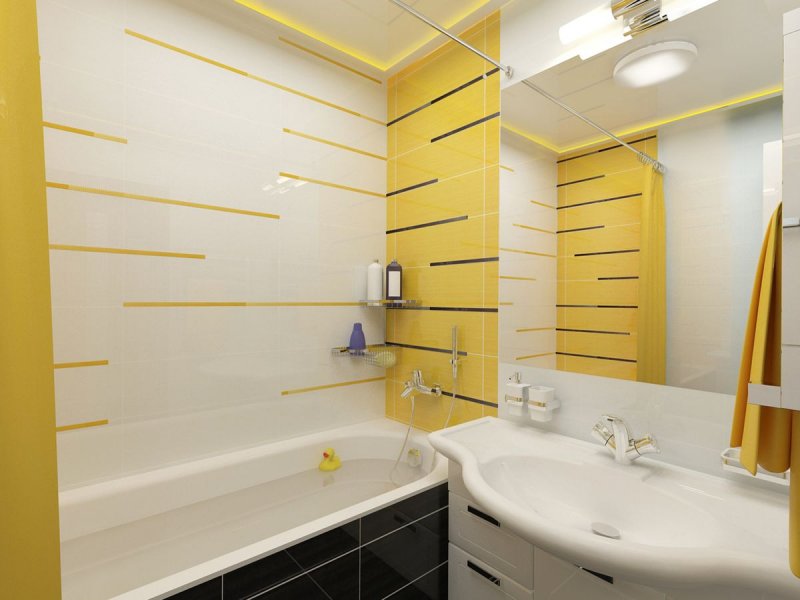 стандартный ремонт ванной комнаты в Перми